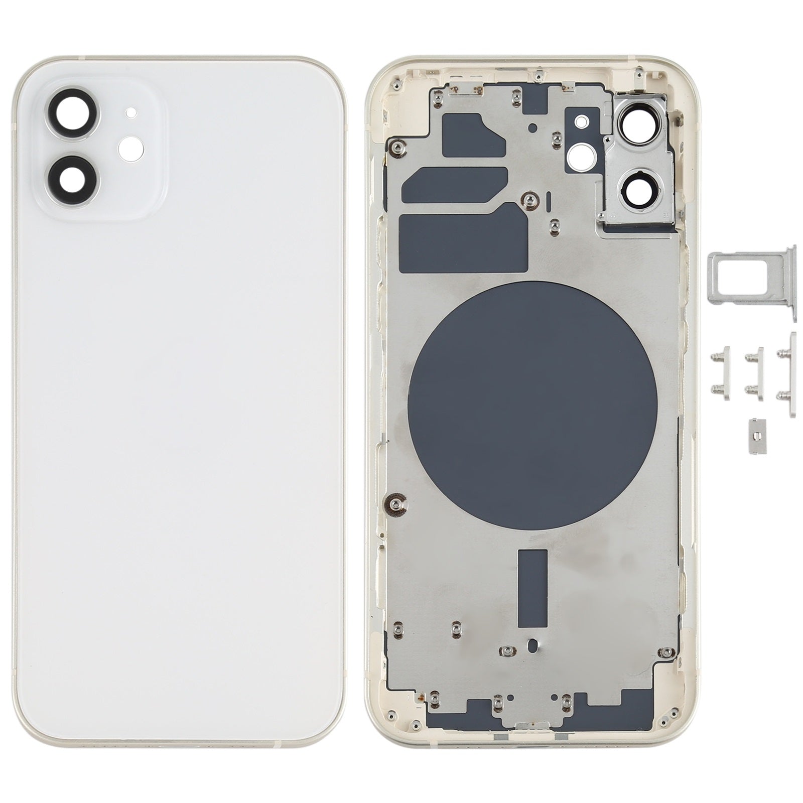 Housing Body for Apple iPhone 12 White Housing Body for Apple iPhone 12 White